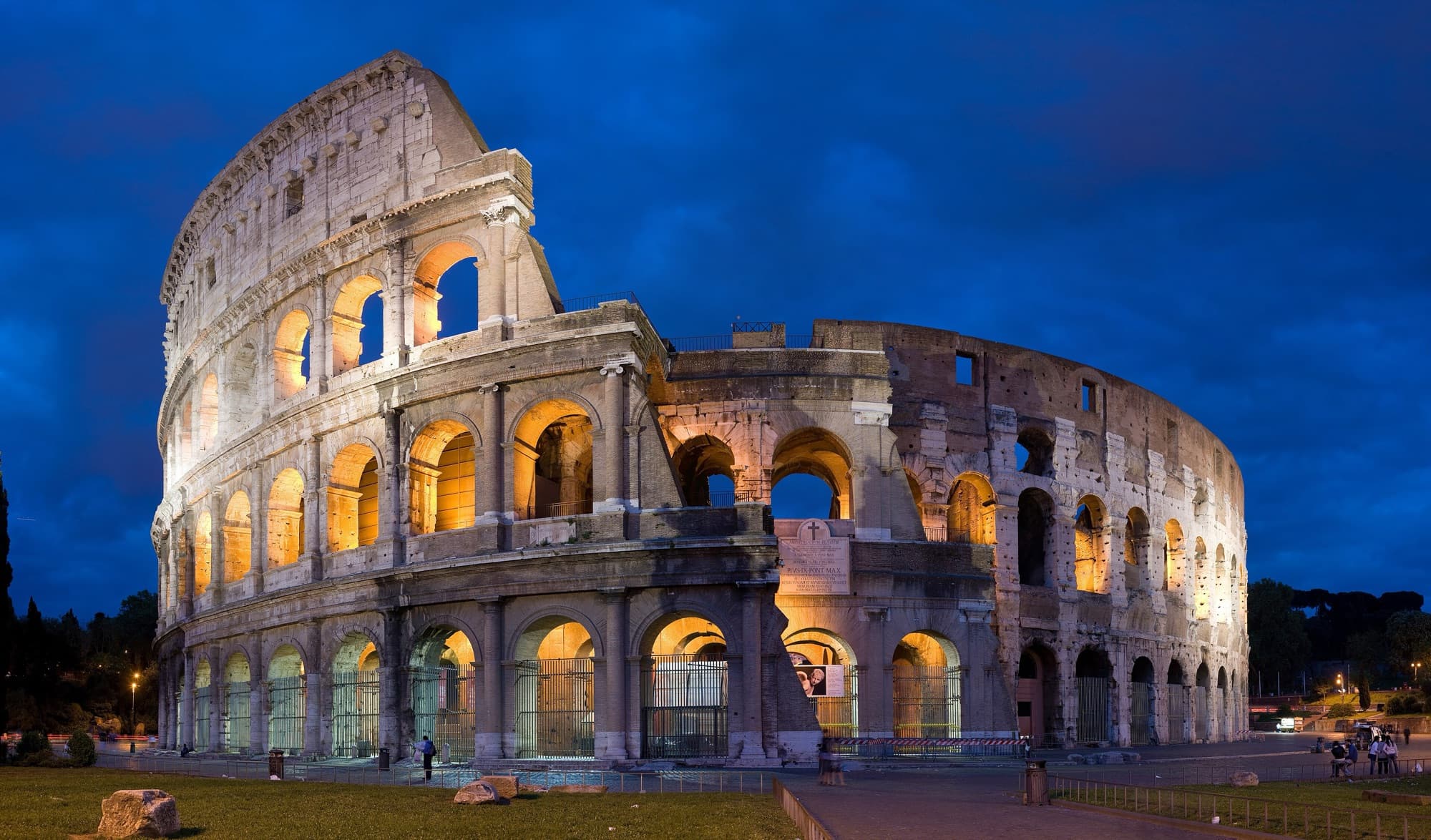 Rome in a day, from the villa